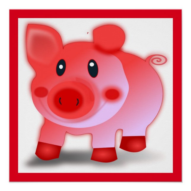 PÓSTER PIGGY PIGLET (Frente)