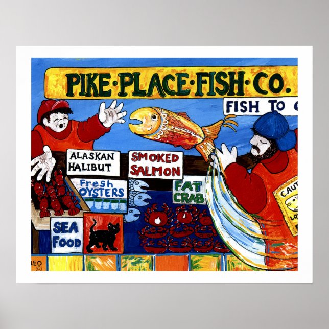 Poster Pike Place Fish Co. (Frente)