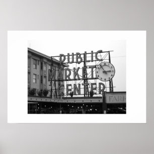 Póster Pike Place Market