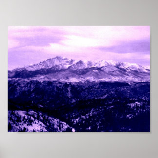 Póster Pikes Peak Mountain
