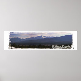Póster Pikes Peak panorama