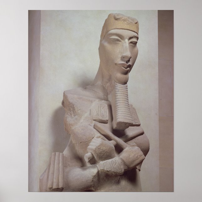 Póster Pilar de Osirid de Akhenaten (1365-1349 a.C.) do (Frente)