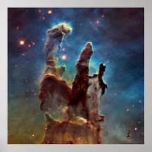 Pilares da Nebulosa HDR da Águia para a Criação