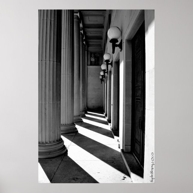 Poster Pilares de luz (Frente)