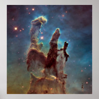 Pilares do Telescópio Espacial Hubble para Criação