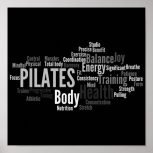 POSTER PILATES