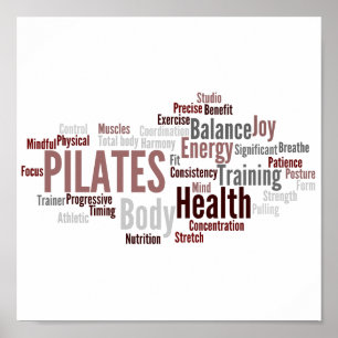 POSTER PILATES