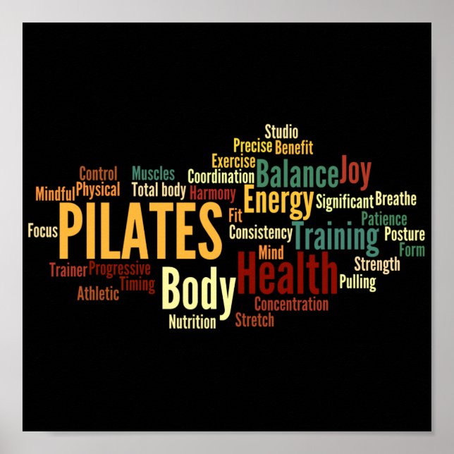POSTER PILATES (Frente)