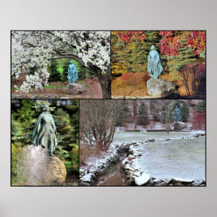 Poster Pilgrim Maiden em Quatro Assons