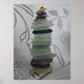 Poster pilha de seaglass