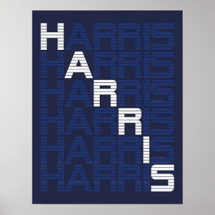 Poster Pilhas de texto HARRIS