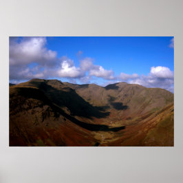 Poster Pillar e Kirk Fell Wasdale Lake District Inglaterr