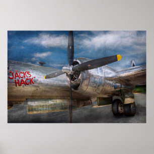 Póster Piloto - Avião - Superfortaleza B-29