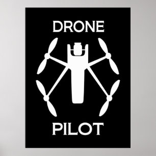 Poster Piloto de Drone de Classes