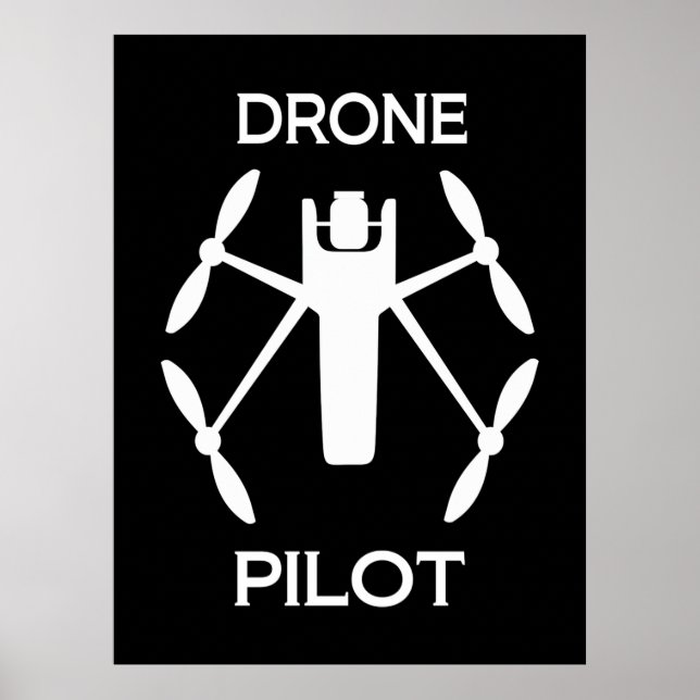 Poster Piloto de Drone de Classes (Frente)