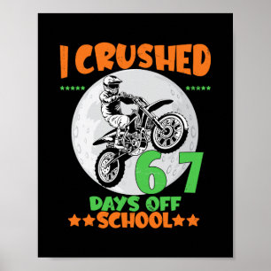 Poster Piloto de Motocross Atropelou Aluno de 67 Dias de
