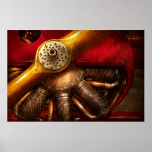 Póster Piloto - suporte - o barnstormer