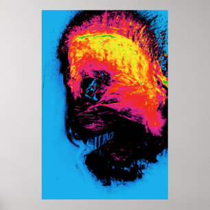 Poster pimenta e plástico silenciadas