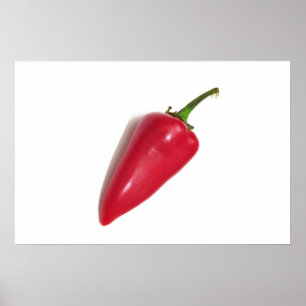 Póster Pimentão vermelho