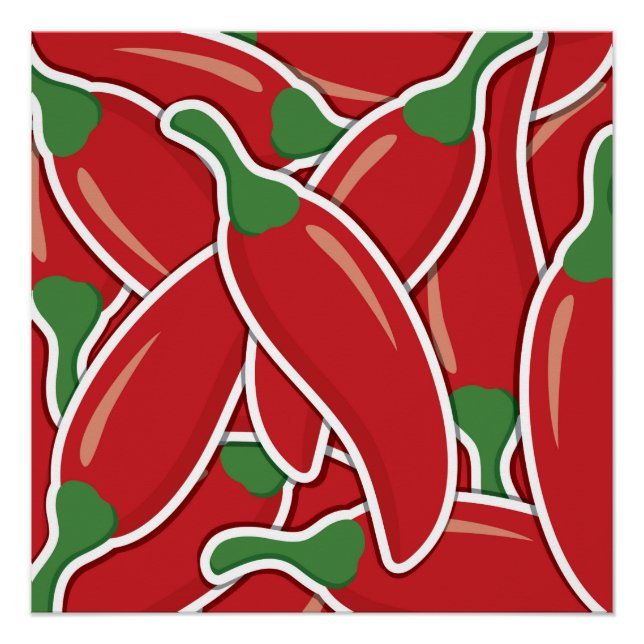 Póster Pimentões-pimentão-de-porco (Frente)