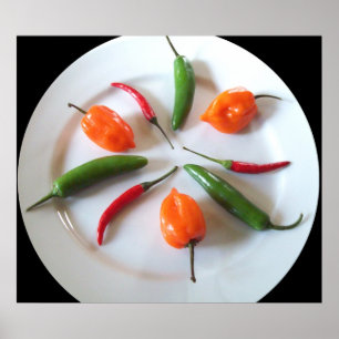 Póster Pimentos