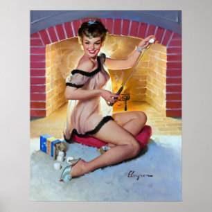 Póster Pin do partido de Marshmellow acima