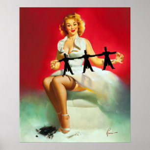 Póster Pin dos entalhes acima