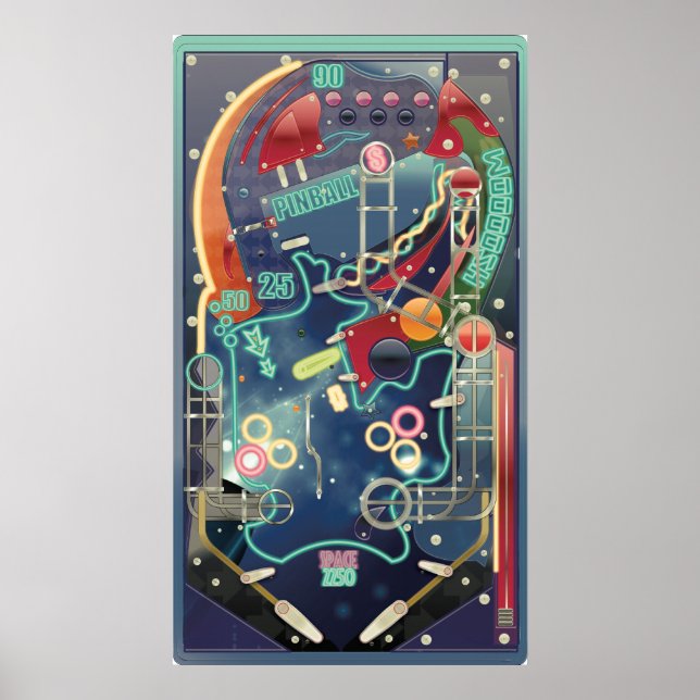Poster Pinball (Frente)