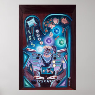 Poster Pinball graduado