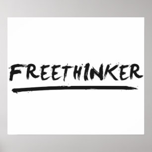Poster Pincel do Freethinker