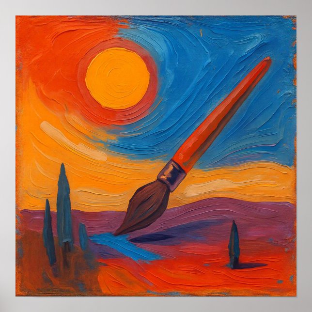 Poster Pincel dos Sonhos (Frente)