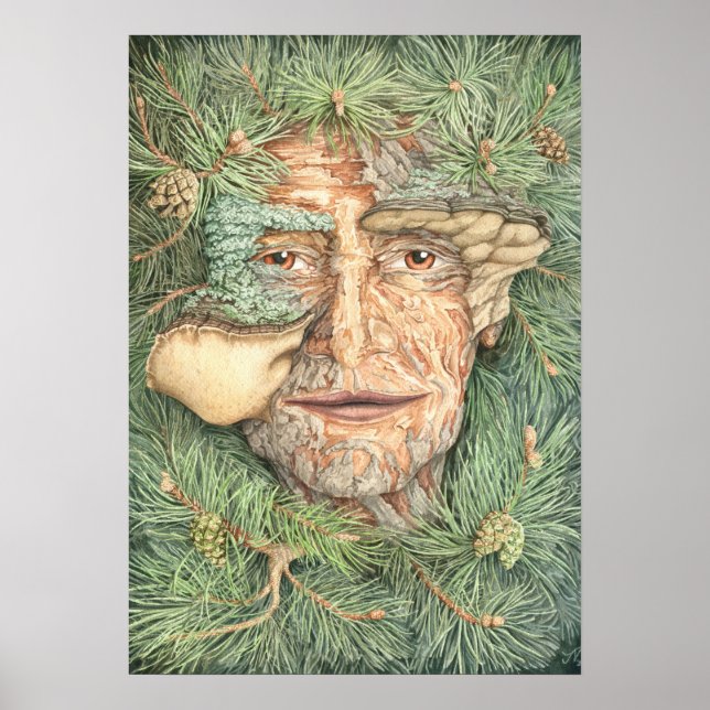 Poster Pine Dryad (Frente)