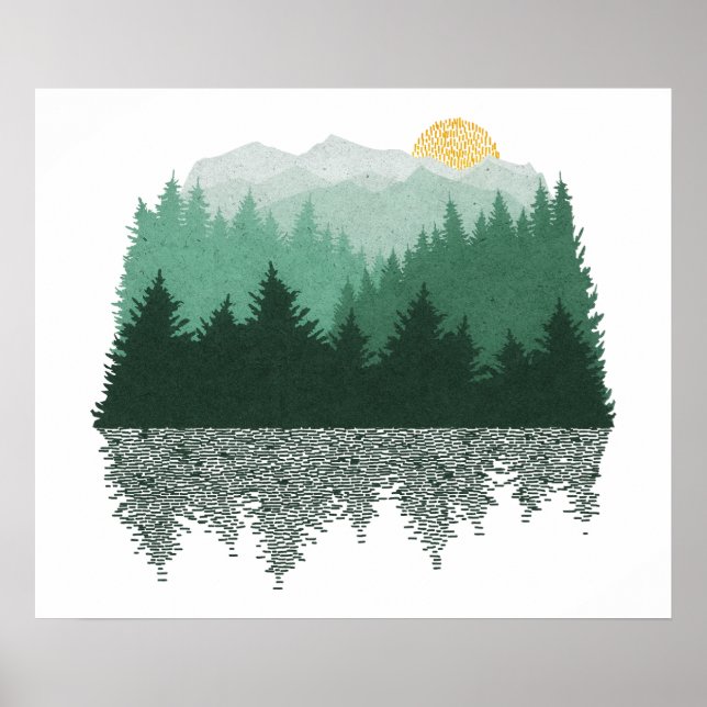 Poster Pine Forest Dash 2 (Frente)