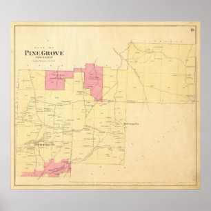 Póster Pine Grove Township