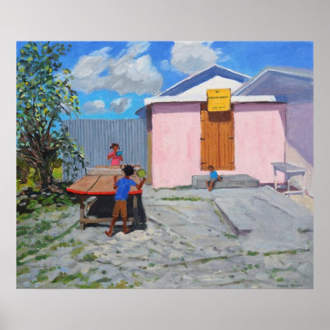 Poster Ping Pong De African Queen Hideaway (Frente)