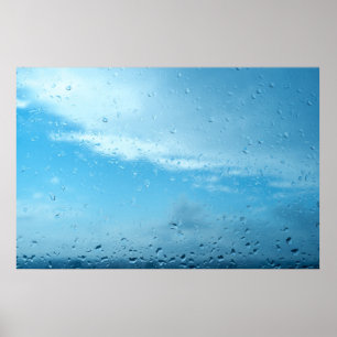 Póster Pingos de chuva