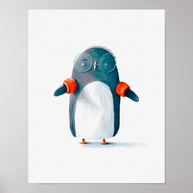 Poster Pinguim (Frente)