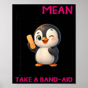 Poster Pinguim Não Sou Mau Sou Apenas Honesto A Verdade D