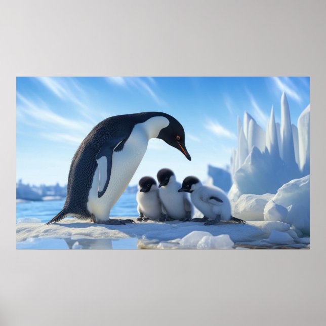 Poster Pinguins Cujos (Frente)