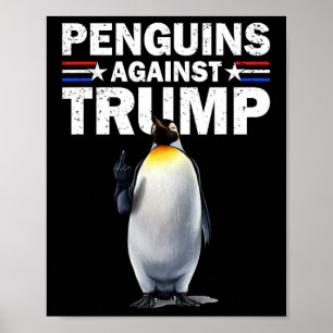 Poster Pinguins Pinguins Contra Pinguins Engraçados