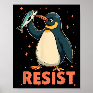 Poster Pinguins Pinguins Contra Pinguins Engraçados