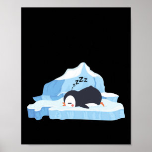 Poster Pinguins Todos os Animais Espíritos Neurodivergent