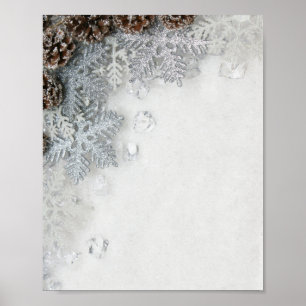 Poster Pinhas, Flocos de Neve