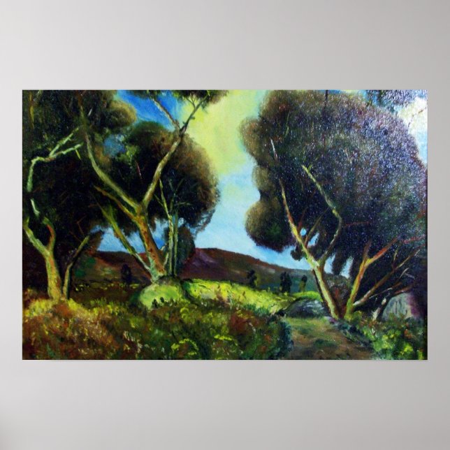 PÓSTER PINHEIRO NA TOSCANA (Frente)