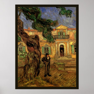 Poster Pinheiros em Saint-Paul por Vincent van Gogh
