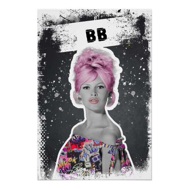 Póster Pink Bouffant Muse (BB) (Frente)