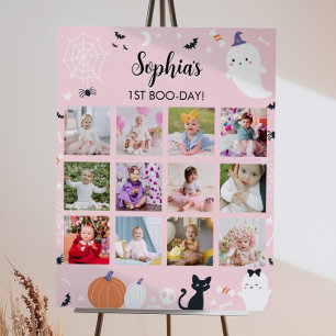 Poster Pink Girl Ghost Primeiro Ano Fotografia Sinal