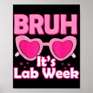 Poster Pink Lab Week 2024 Medical Lab Science Lab Tech Te