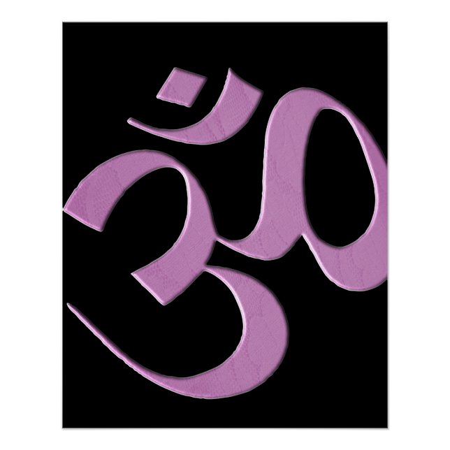 Póster Pink Om (Frente)