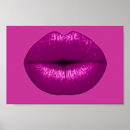 POSTER PINK PERFECTION LIPSTICK MAKEUP FASHION SAL